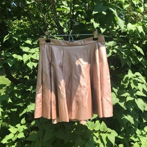 Rose gold skirt